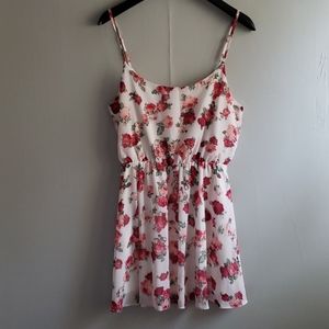 flower print dress